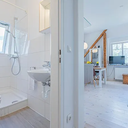 Fewo1846 - Am Walfischstein - Strandnahe 2-zimmer-wohnung Im 1 Og In Eleganter Jugendstilvilla * Westerholz