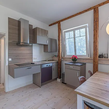 Fewo1846 - Am Walfischstein - Strandnahe 2-zimmer-wohnung Im 1 Og In Eleganter Jugendstilvilla * Westerholz