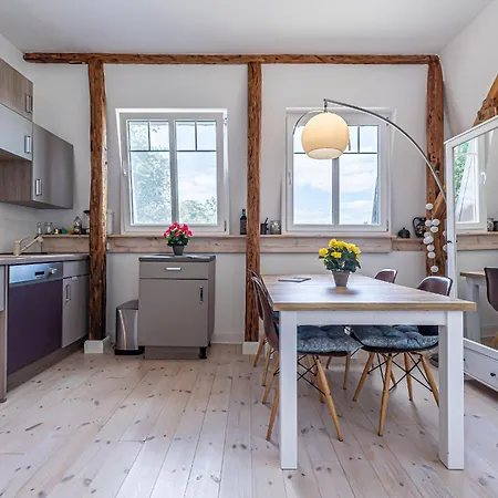 Apartmán Fewo1846 - Am Walfischstein - Strandnahe 2-zimmer-wohnung Im 1 Og In Eleganter Jugendstilvilla